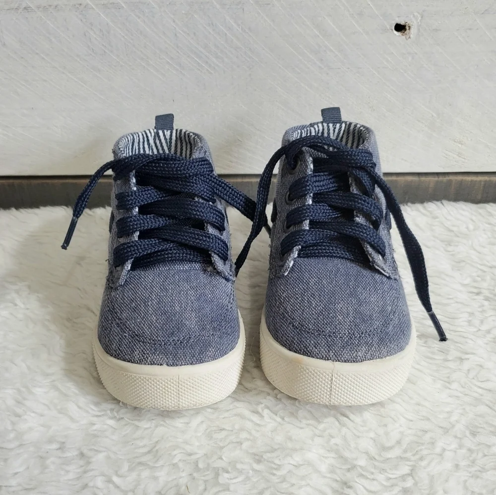 OSHKOSH B'Gosh Denim High Top Baby Sneakers